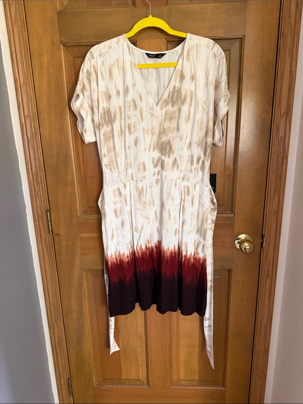 Short Sleeve Midi Dress